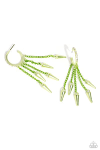 Piquant Punk - Green Earring