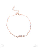 Satellite Shimmer - Rose Gold Anklet