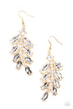 Ice Garden Gala - Gold Earring