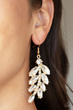 Ice Garden Gala - Gold Earring