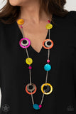 Kaleidoscopically Captivating Multi-Color - Necklace