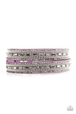 Shimmer and Sass - Purple Bracelet