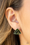 On Blast - Green Earring