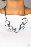 Urban Orbit - Black Necklace