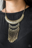 Eastern Empress - Brass Necklace