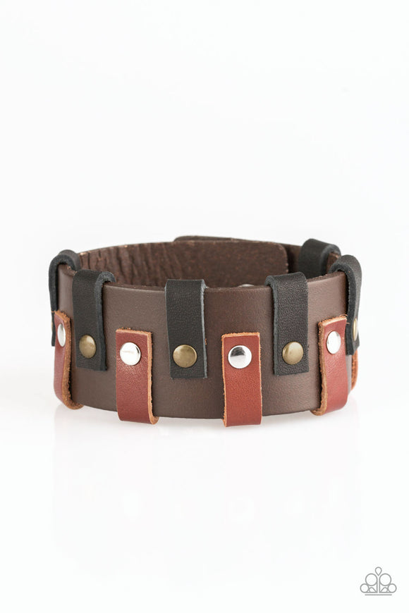 Modern Musketeer - Brown Bracelet