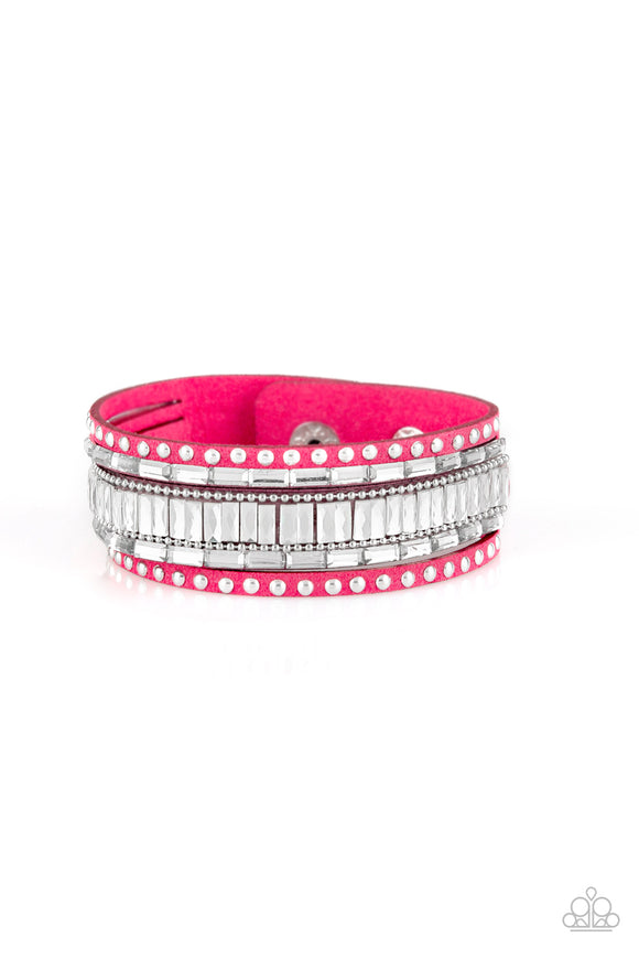 Rock Star Rocker - Pink Urban Bracelet