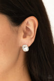 Incredibly Iconic - White Earrings