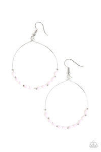 Prize Winning Sparkle - Pink Earrings