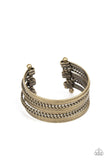 Perfectly Patterned - Brass Cuff