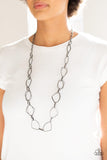 Attitude Adjustment - Black Necklace