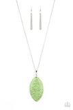 Santa Fe Simplicity - Green Necklace