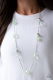 Royal Roller - Green  Necklace