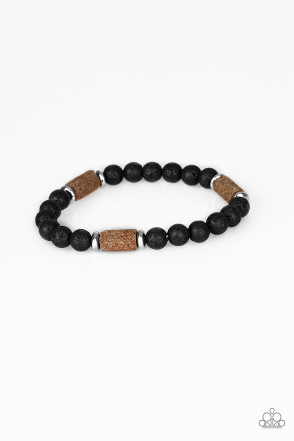 At Rest - Brown Men Bracelet