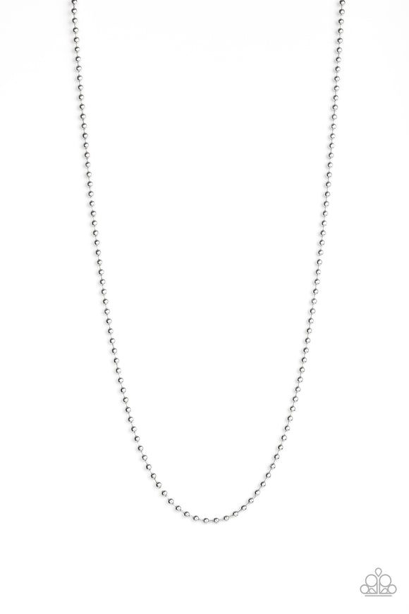 Cadet Casual - Silver Urban Necklace