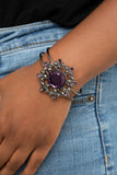 Elaborate Elegance - Purple Cuff