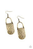 Resort Relic - Brass Earrings