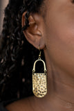 Resort Relic - Brass Earrings