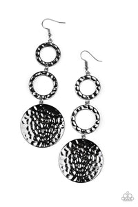 Blooming Baubles - Black Earrings