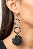 Blooming Baubles - Black Earrings