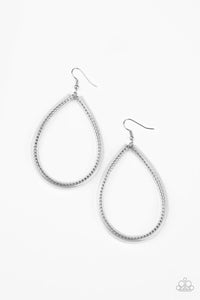 Just ENCASE You Missed It - Silver Earring