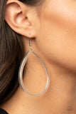 Just ENCASE You Missed It - Silver Earring