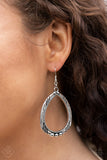 Terra Topography - Silver Earring