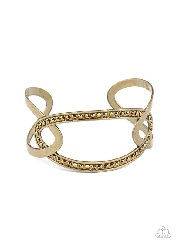 Never A Dull Moment - Brass Cuff