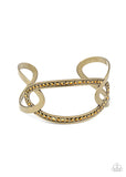 Never A Dull Moment - Brass Cuff