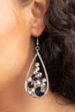 Tempest Twinkle - Purple Earrings