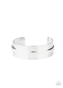 A HAUTE Number - Silver Cuff Bracelet