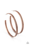 Midtown Marvel - Copper Hoop Earring