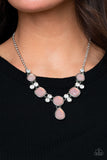 Crystal Cosmos - Pink Necklace