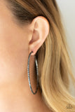 Voluptuous Volume - Black Earring