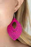 One Beach At A Time - Pink Earring