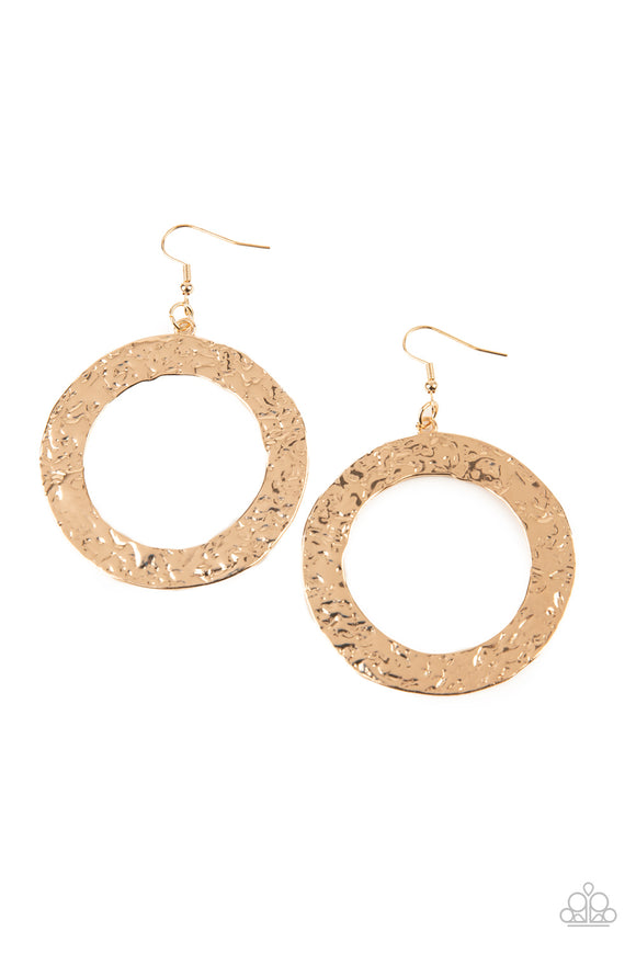 PRIMAL Meridian - Gold Earrings