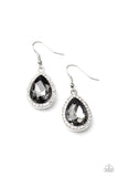 Dripping With Drama - Silver Earring