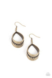 STIRRUP Some Trouble - Brass Earrings