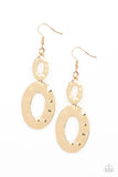 Bring On The Basics - Gold Earrings