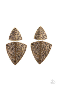 PRIMAL Factors - Brass Earrings