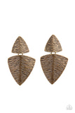 PRIMAL Factors - Brass Earrings