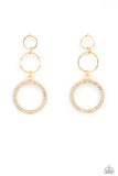 Rule-Breaking Radiance - Gold Earring