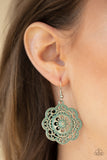 Western Mandalas - Blue Earring