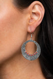 Adobe Dusk - Red Earrings