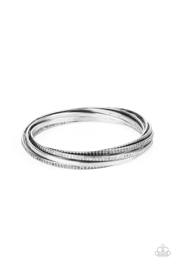 Trending in Tread - Silver Bracelet