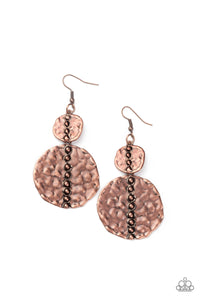 Metro Metalhead - Copper Earring