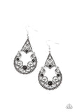 Bohemian Ball - Black Earrings