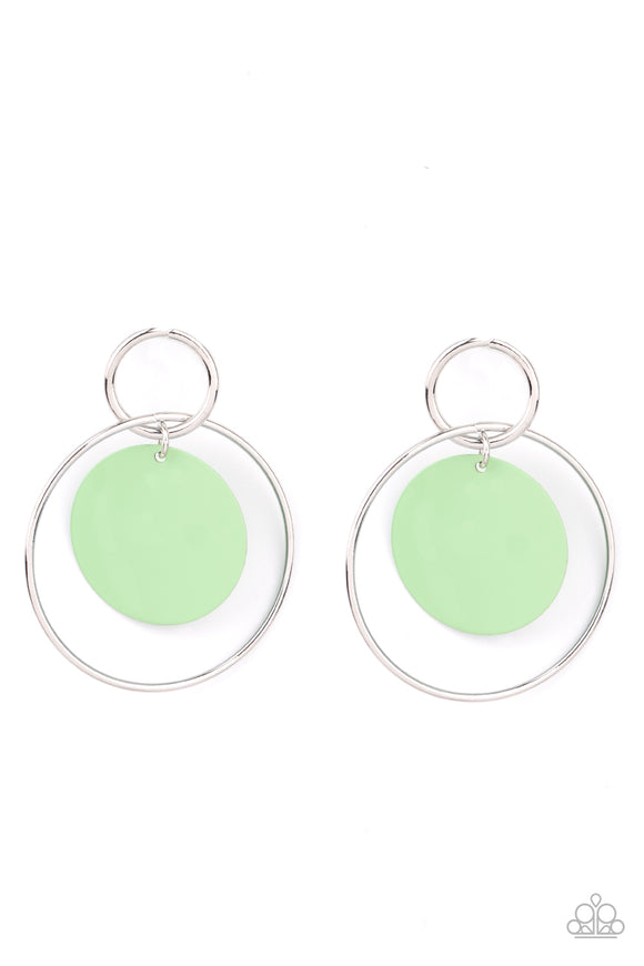 POP, Look, and Listen - Green Earring