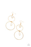 Cultured in Couture - Gold Earrings