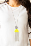 Color Me Neon - Yellow Necklace